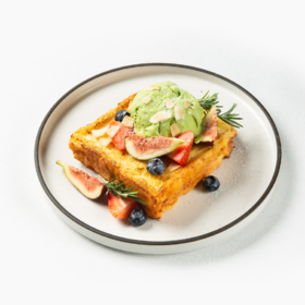 法式焦糖冰激凌吐司