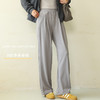 【2024秋冬新品】透气亲肤直筒阔腿裤  显高垂感休闲裤 百搭口袋显瘦长裤 商品缩略图0