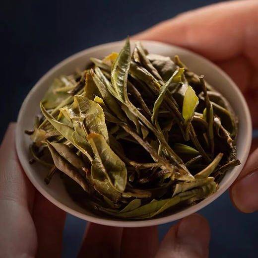 【白牡丹2022年特级】福鼎白茶/核心生态产区/明前春茶/大沁白茶品牌/金罐散茶50克装/自饮装/礼盒装 商品图5