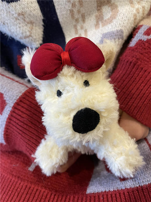 <有书独家>【西高地狗狗公仔玩偶，毛绒玩具，钥匙扣，背包挂件，礼物挂饰】新年新款西高地狗狗公仔玩偶 毛绒玩具钥匙扣 背包挂件礼物挂饰-QQ 商品图8