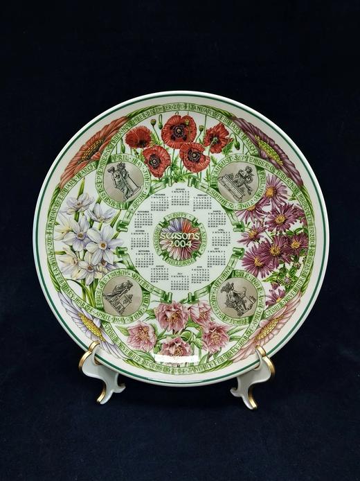 2000年Wedgwood英国威基伍德年份盘中古年份盘收藏赏盘礼物生日圣诞日历系列 商品图11
