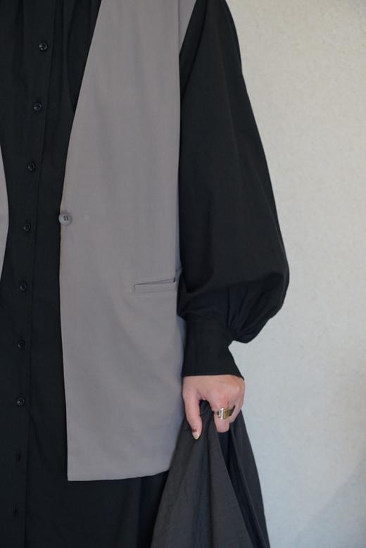 Evam eva灰色马甲 商品图3