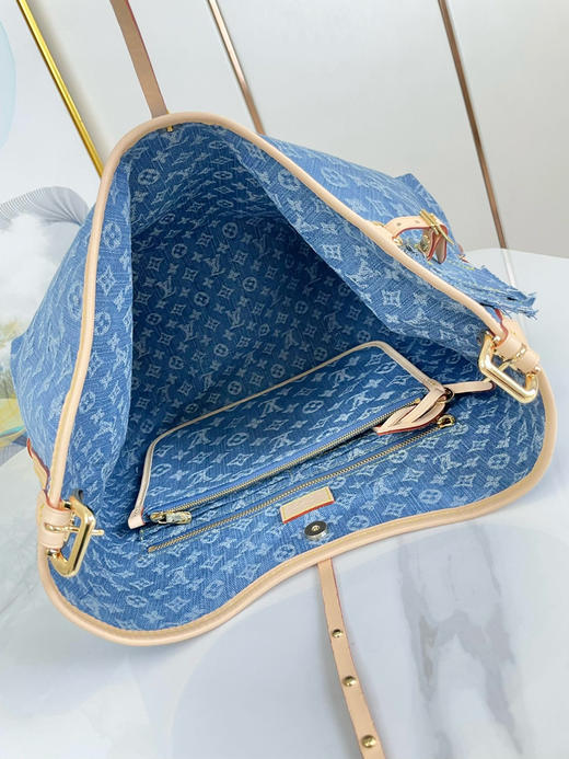 秋冬特惠💰1000 原单LV CARRYALL 中号牛仔布子母包M46855 尺寸：39×30×15cm 商品图7