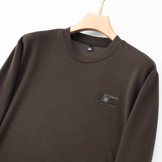 【新款DDP】大依优型大码卫衣长袖休闲加肥加大男士胖子大码内搭上衣打底显瘦 商品图4