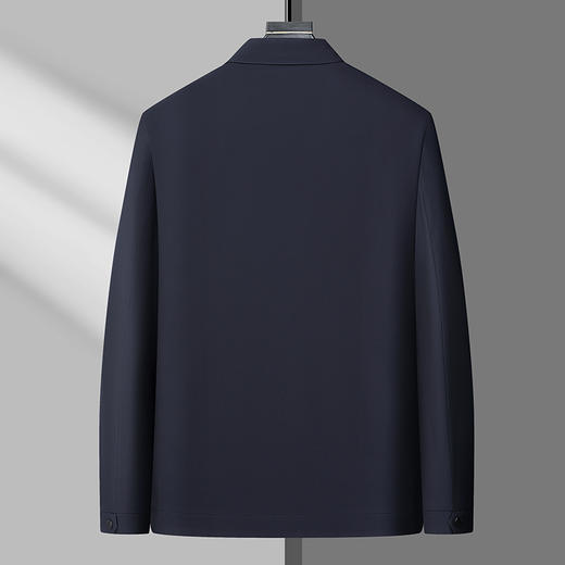 【新款DBW】大依优型大码翻领夹克外套加肥加大肥佬休闲上衣男士胖子商务休闲 商品图1