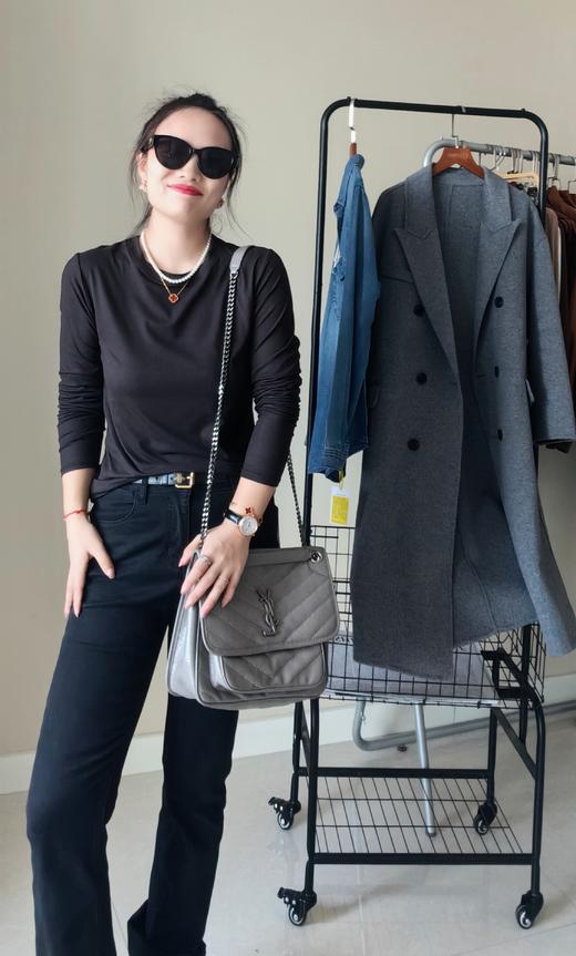 到手两件德芙轻柔亲肤基础打底衫 商品图6