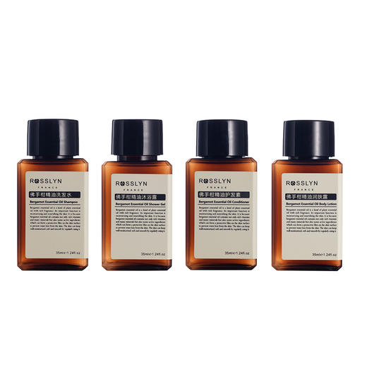 罗斯琳.佛手柑洗发水/沐浴露/护发素 450ml/瓶 商品图4