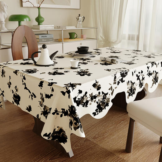 【想未免洗防油污桌布】赋予餐桌第二春 氛围感拉满 舒服质感 摆脱油污烦恼 商品图7