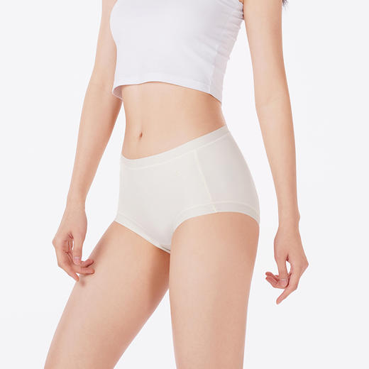 都市丽人内裤薄透丝滑平角裤锦泳磨毛女士内裤LKT5N6 商品图2