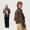 714street潮牌V领开衫外套男女2024春秋新款情侣装休闲复古卫衣 商品缩略图2
