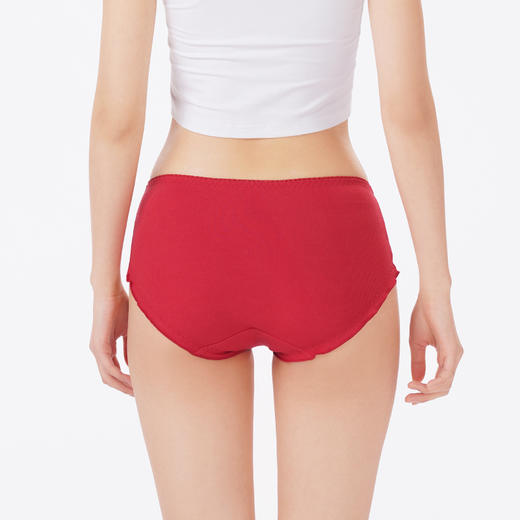 都市丽人内裤纤柔绵三角裤木代尔罗纹女士内裤LKT3H7 商品图3