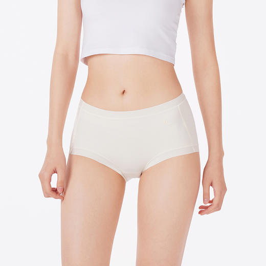 都市丽人内裤薄透丝滑平角裤锦泳磨毛女士内裤LKT5N6 商品图1