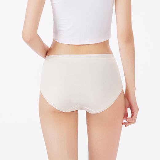 都市丽人内裤舒肤棉平角裤易洁-水舒棉女士内裤LKT5L4 商品图3