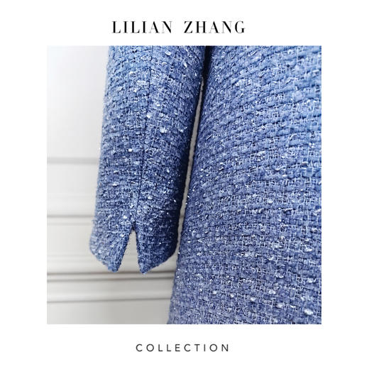 C系列—定制——“香氛佳人”—法式老钱—*优雅小A摆连衣裙  2401177 商品图1