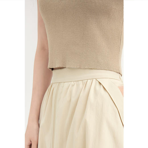 【商场同款】诗凡黎修身针织背心2024春新款上衣女3F3230391 商品图3