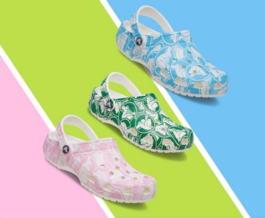 CROCS洞洞鞋 经典LOGO Clog 常青绿210003-3WH 商品图2