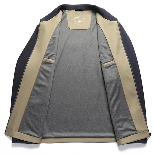 【新款DBW】大依优型大码翻领夹克外套加肥加大肥佬休闲上衣男士胖子商务休闲 商品图3