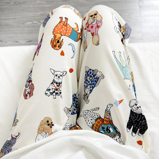 【捡漏25.9包邮！】蜡笔小新ins风卡通日系睡裤 学生女早秋防蚊裤 可爱宿舍休闲裤外穿-QQ 商品图9