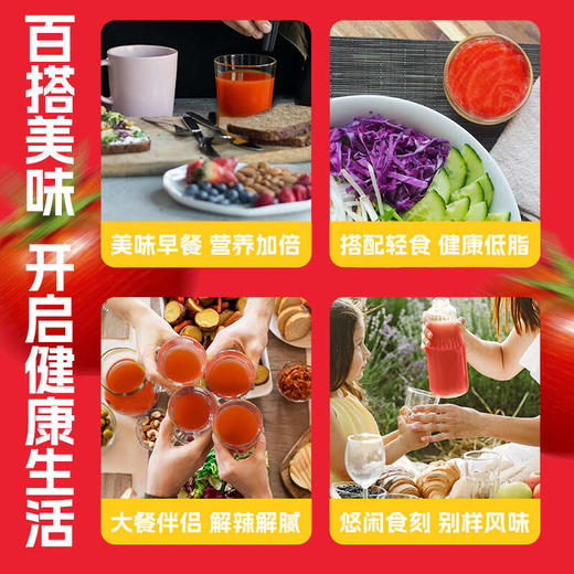 【2025年新货】（京东/顺丰）新疆冠农番倍爽番茄汁 310ml/罐 西红柿 商品图2