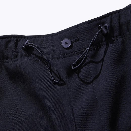 ATON BACK SATIN UTILITY PANTS 缎纹羊毛宽松工装长裤 商品图3