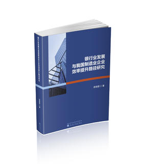 银行业发展与我国制造业企业效率提升路径研究