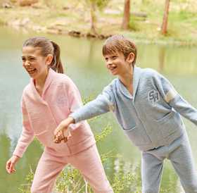 【半边绒】SCHIESSER德国舒雅秋冬新品半边绒女童套装3F/23374H