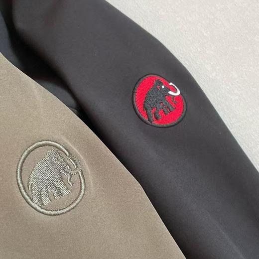 猛犸秋冬红标刺绣透气防风防泼水加绒加厚保暖软壳冲锋衣男外套 商品图9