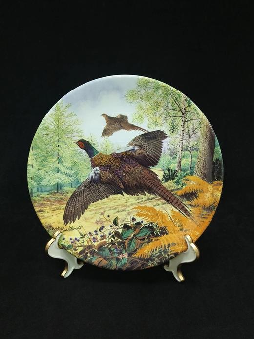 英国皇家格拉夫顿限量骨瓷赏盘，Derek Braithwaite的猎鸟系列 商品图0