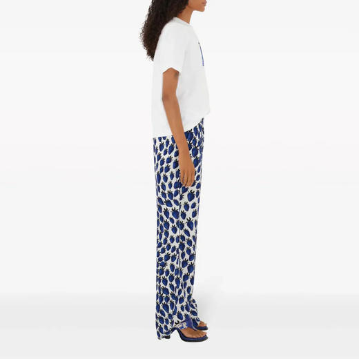 BURBERRY 巴宝莉 女士草莓印花棉质圆领短袖T恤 白色 8089368 A1464 商品图2