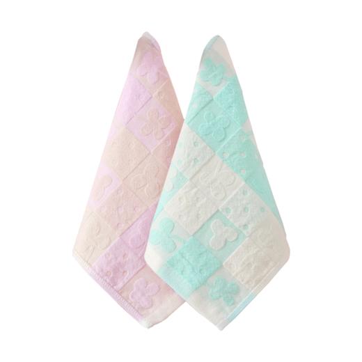 美穗吉家 纯棉方巾2条装 商品图5