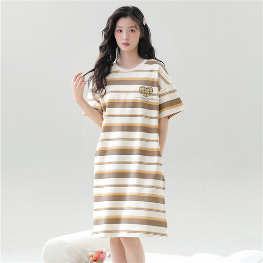 康妮雅女式短袖睡裙 421622547 商品图0