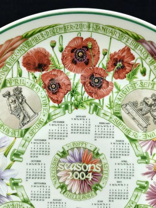 2000年Wedgwood英国威基伍德年份盘中古年份盘收藏赏盘礼物生日圣诞日历系列 商品图13