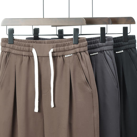 【Q】【特大码】【新款DWN】大依优型大码直筒休闲裤加肥加大宽松男士卫裤胖子显瘦潮流运动 商品图1