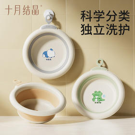 婴儿洗脸盆初生宝宝盆洗脚洗pp盆儿童可折叠盆子小脸盆