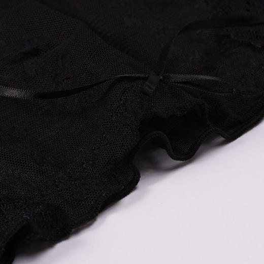 都市丽人内裤蕾丝网布平角裤蕾丝女士内裤LKT5J1 商品图4