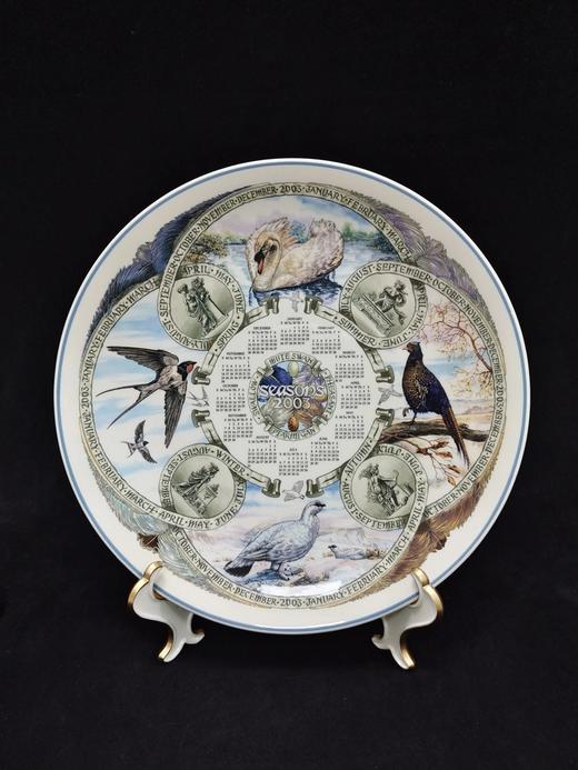 2000年Wedgwood英国威基伍德年份盘中古年份盘收藏赏盘礼物生日圣诞日历系列 商品图7