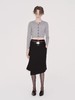 出逃赤岗西/24AWQ86/解构感黑色半身裙 商品缩略图4