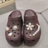 CROCS洞洞鞋 人鱼鞋Clog 摩卡棕208547-2ZH 不含智必星 商品缩略图4