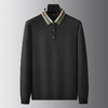 【新款DDA】大依优型大码长袖Polo衫翻领加肥加大肥佬休闲商务宽松透气上衣打底 商品缩略图0