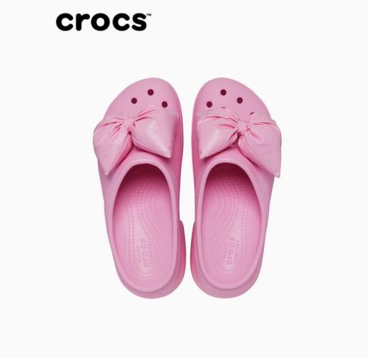 CROCS洞洞鞋 人鱼鞋蝴蝶结Clog 小香粉210000-6WY 商品图1