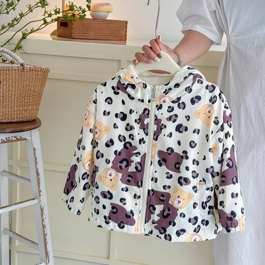 【49.9/件加绒外套】儿童秋冬爆款满印花加绒风衣外套！宽松版型！抗风耐寒！聚 商品图7