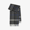 BURBERRY 巴宝莉 男士格纹羊绒围巾 格子 8095206 A1483 商品缩略图0