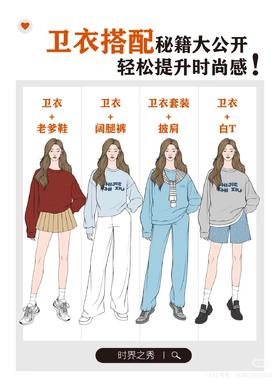 穿搭分享—卫衣穿搭秘籍，轻松提升时尚感