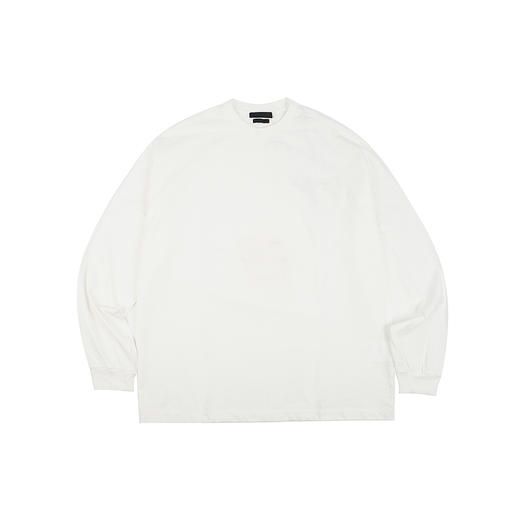 YOKE T-SHIRT LONG SLEEVES 定番款超长有机棉圆领长袖T恤 商品图4