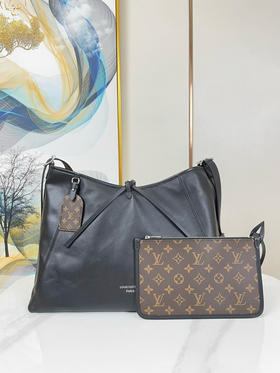 秋冬特惠💰1200 原单LV CARRYALL 中号全皮购物袋M25143 尺寸：39×30×15cm