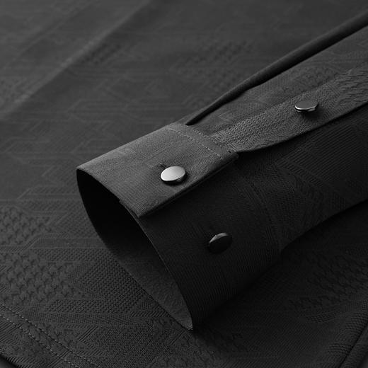 【V领】【新款DDA】大依优型大码长袖Polo衫翻领加肥加大肥佬休闲商务宽松透气上衣打底 商品图2