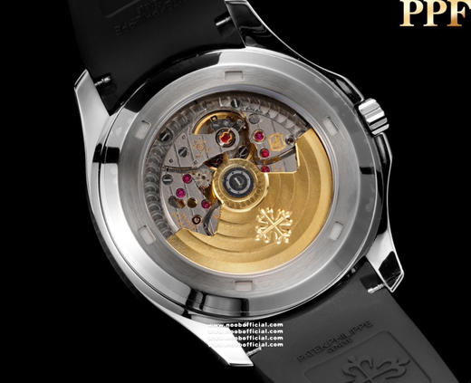 PPF目前高版本手雷” 百达翡丽AQUANAUT系列男士机械腕表，5167A/5168G/5167R系列腕表——独家开发定制百达翡丽PATEK PHILIPPE Cal.324SC一体机芯 商品图5