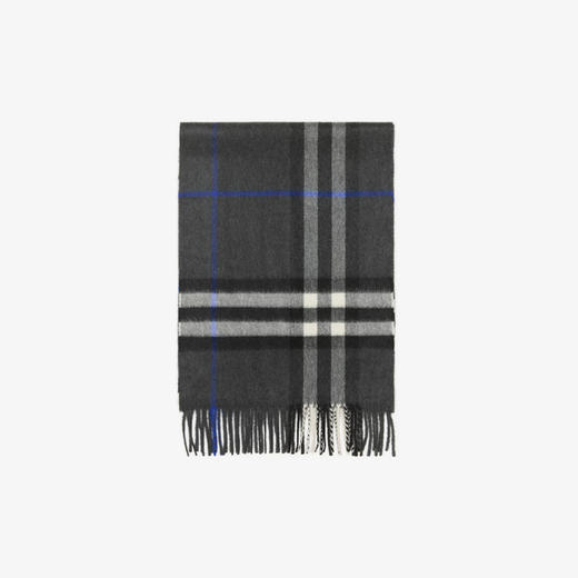 BURBERRY 巴宝莉 男士格纹羊绒围巾 格子 8095206 A1483 商品图1