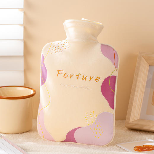 秋冬【热水袋注水暖水袋】暖手袋冲水装水 暖手宝注水式便携大小号学生毛绒 商品图13