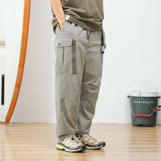 714street日系复古工装裤男2023夏ins潮牌多口袋直筒裤宽松休闲裤 商品图0